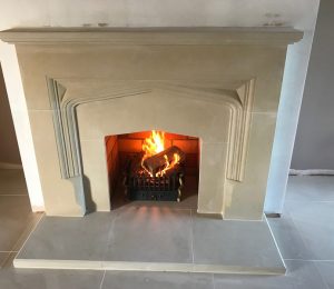 Stamford Stone Fireplace Installation